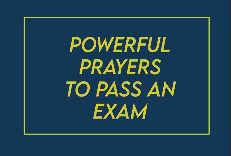 [2023] Powerful Prayer To Pass An Exam For A Friend And Myself