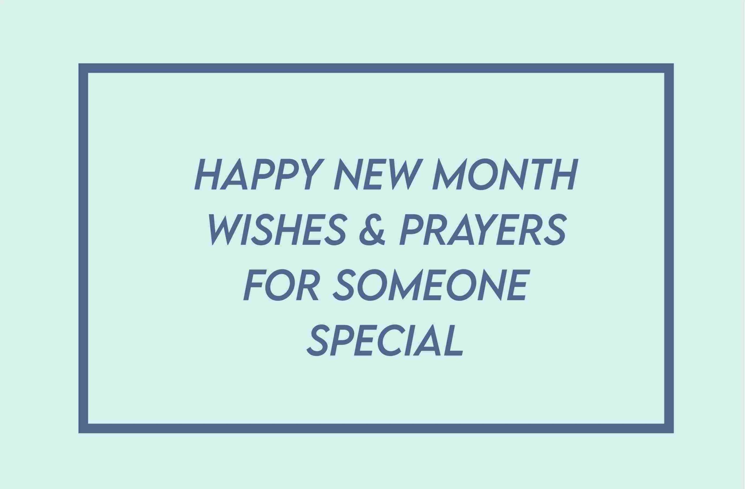 New Month Wishes To My Love