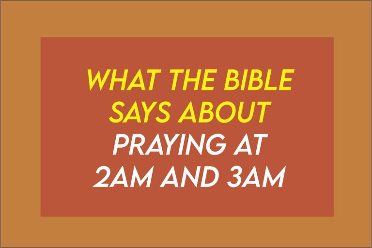 Biblical Difference Between Praying At 12am And 3am Explained!