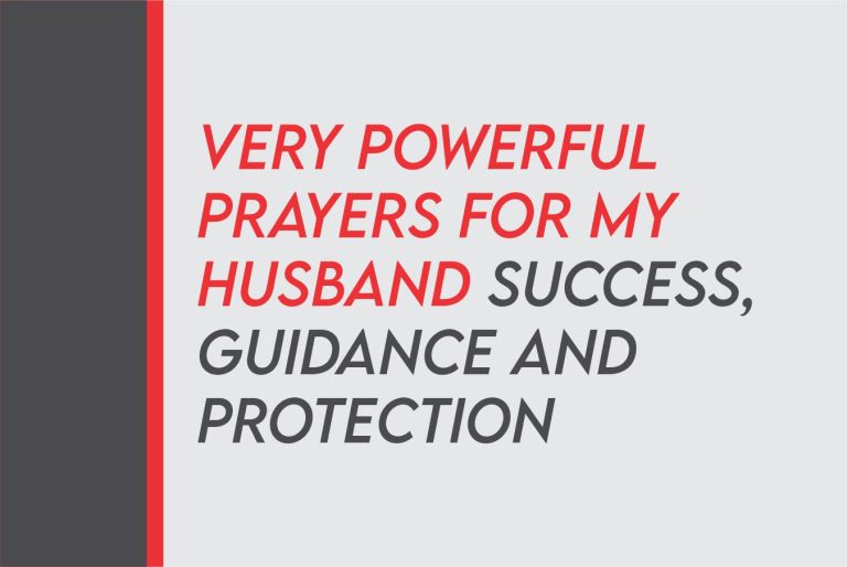 50 Powerful Prayer For My Husband Success And Protection