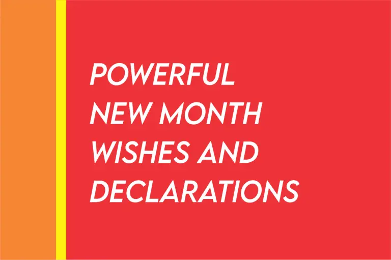 [MARCH 2024] 80 Powerful Biblical New Month Wishes, Prayers And Declarations