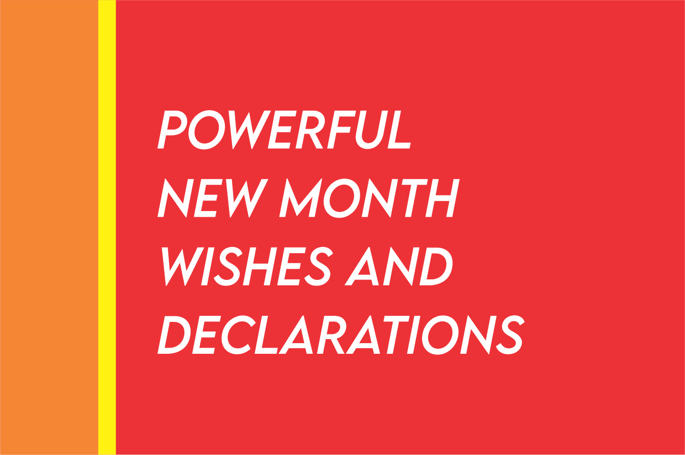 Biblical New Month Wishes