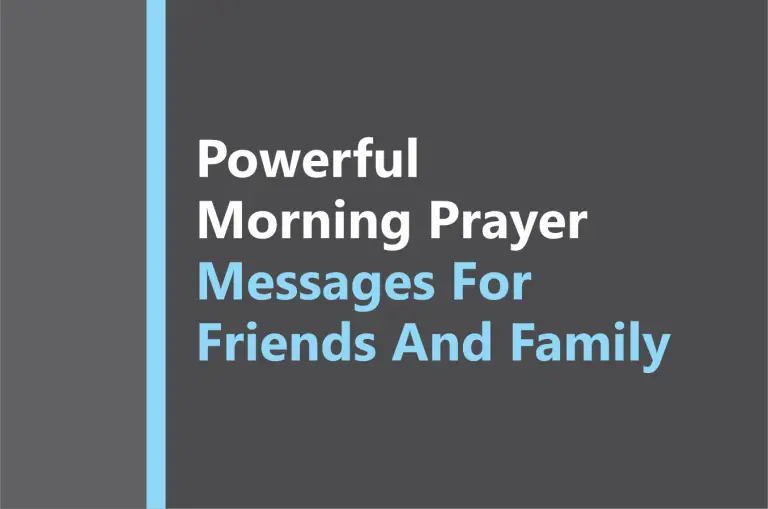 [2024] Bless Your Day With This Powerful Morning Prayer Messages