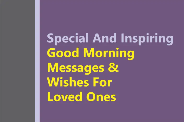 120 Sweet New Latest Good Morning Wishes For Him/Her