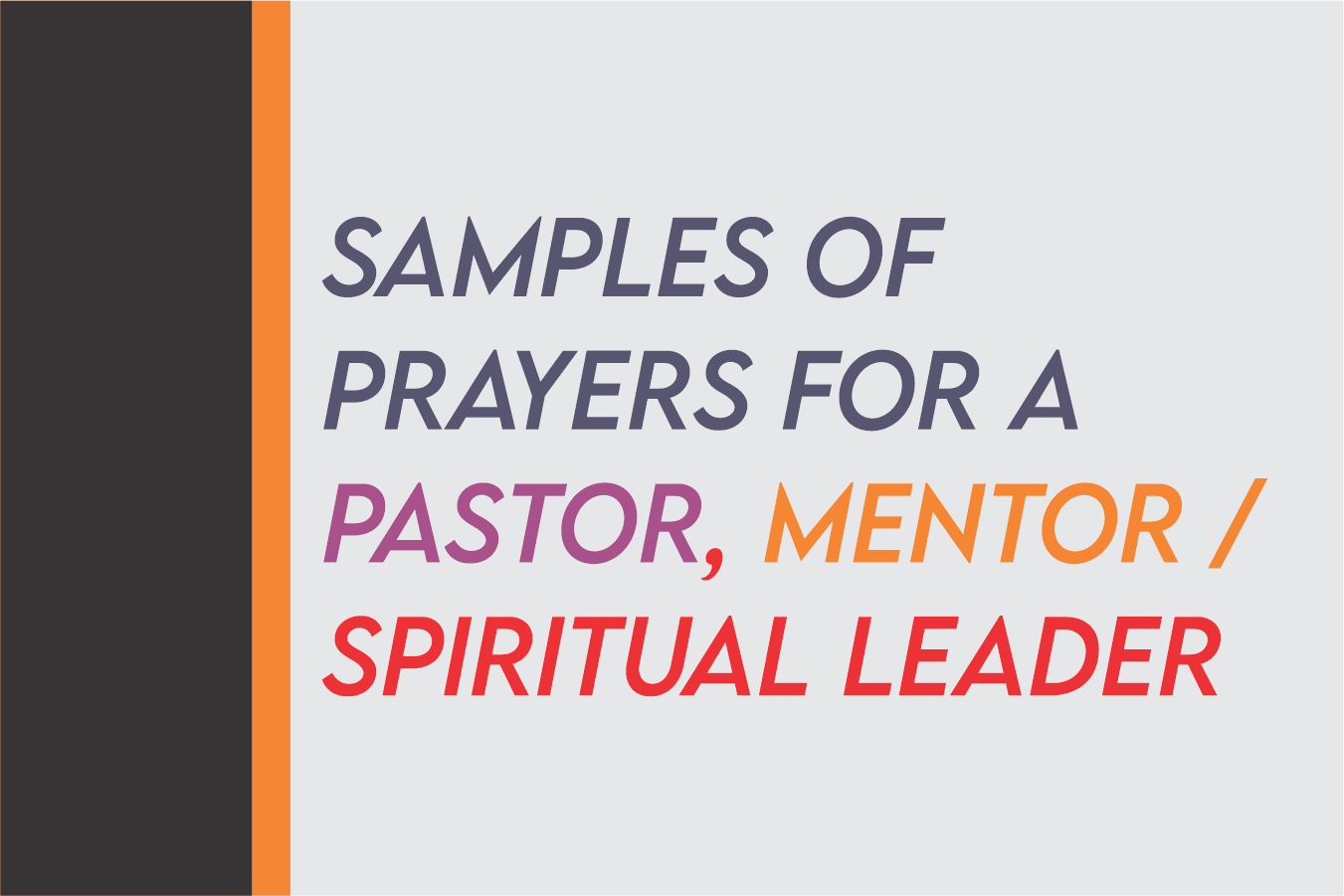 Powerful Birthday Prayer For A Pastor