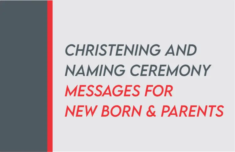 [2024] Simple Christening Message, Wishes For Baby Boy / Girl