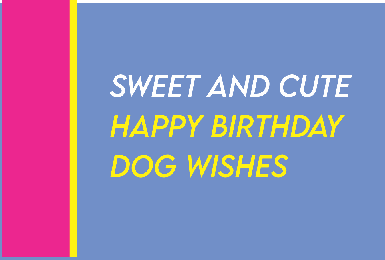happy birthday dog wishes