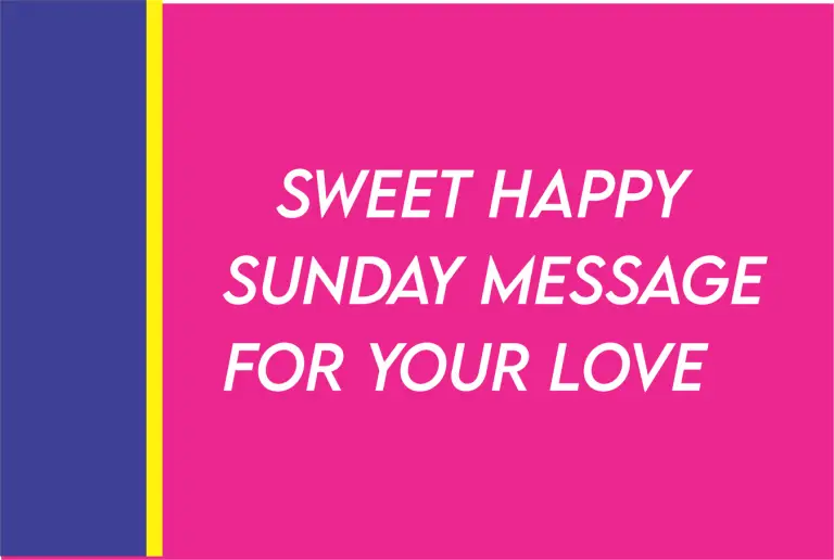 100 Happy Sunday Beautiful Message For Your Love With Prayers