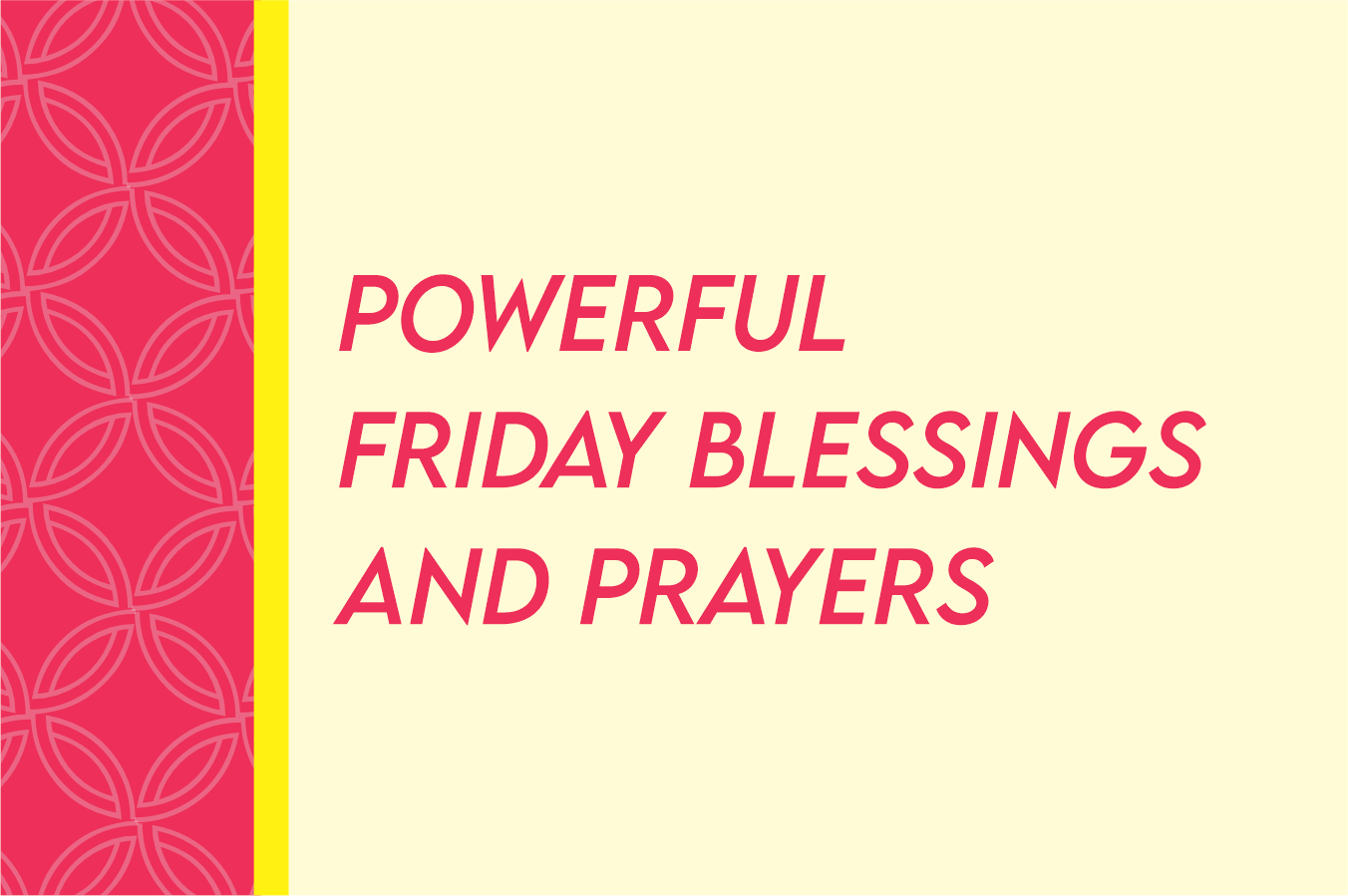 friday blessings and prayers quotes