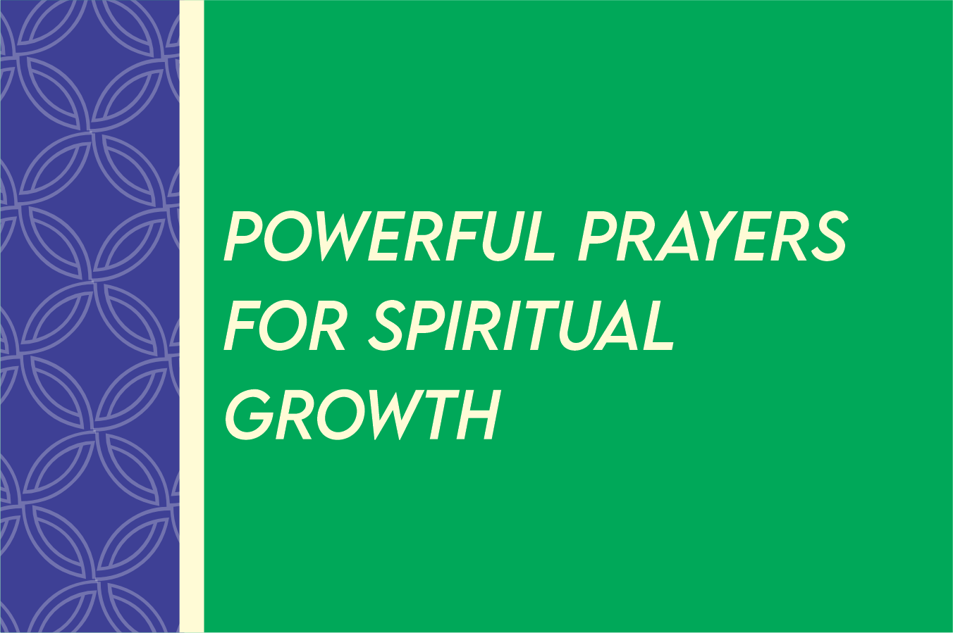 prayers for church growth